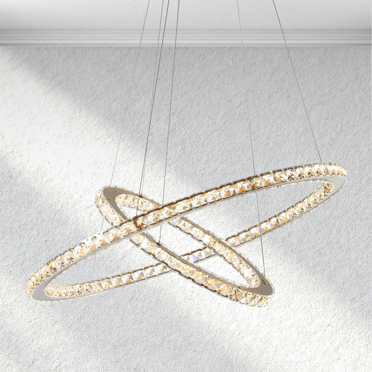 Lumahausco Lumevia 2-Round Chandelier