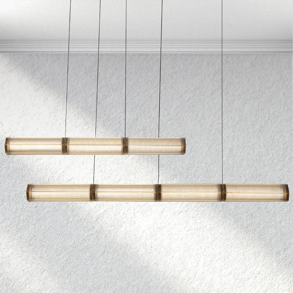 Lumahauscc Sunleaf Linear Chandelier