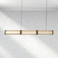 Lumahausco Sunleaf Linear Chandelier