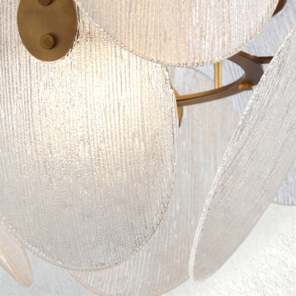 Lumahausco Snow Chandelier