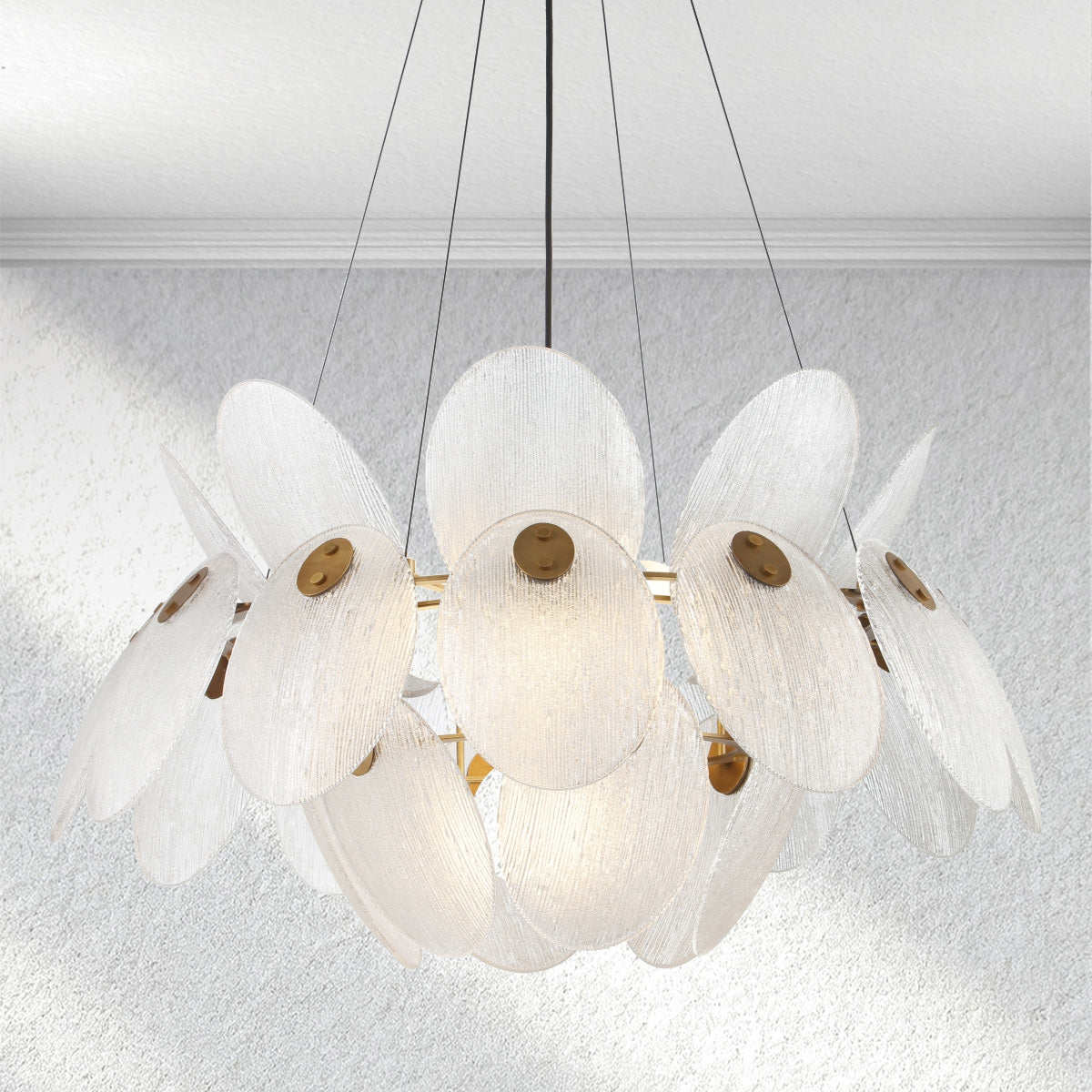 Lumahauscc Snow Chandelier