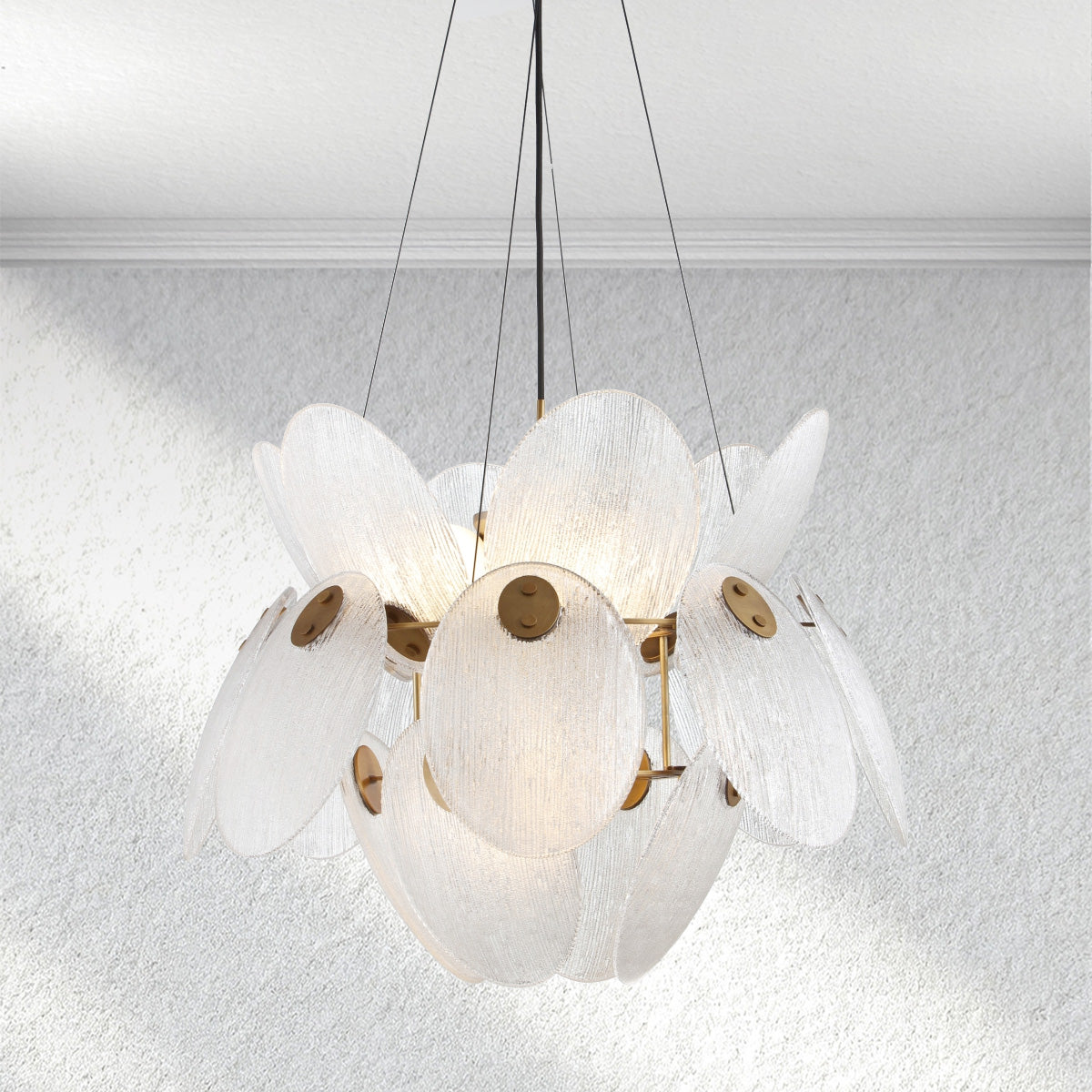 Lumahauscc Snow Chandelier