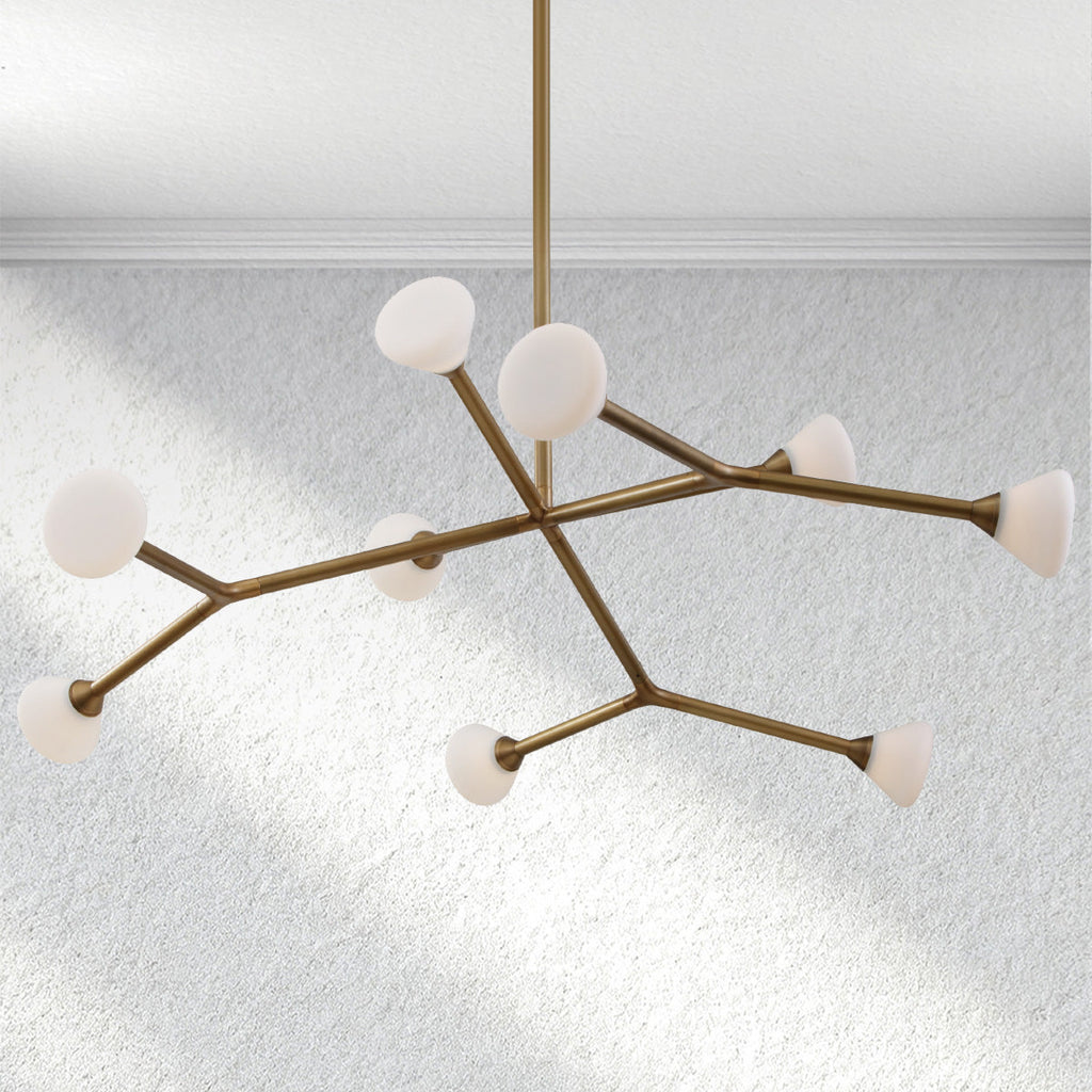 Lumahauscc Opaline Chandelier