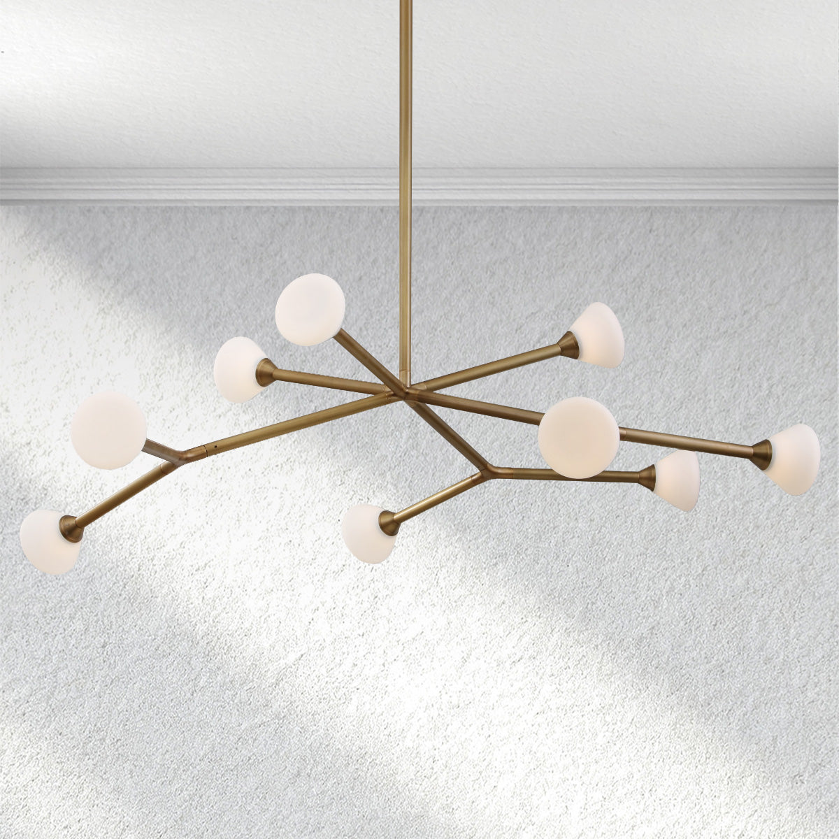 Lumahausco Opaline Chandelier