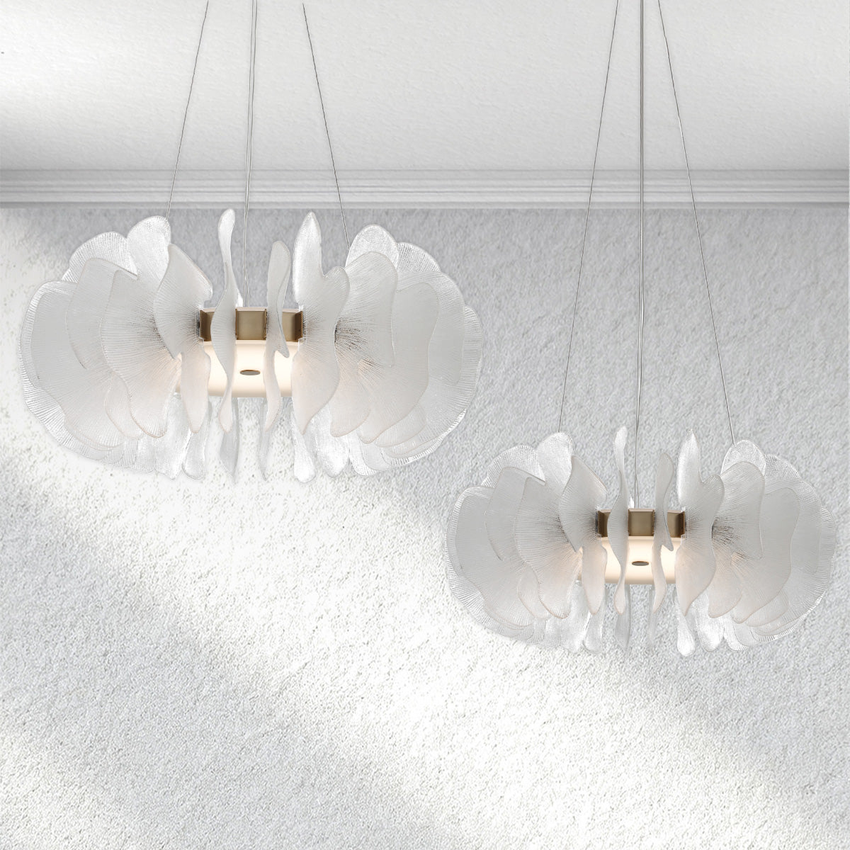 Lumahausco Jellyfish Round Chandelier