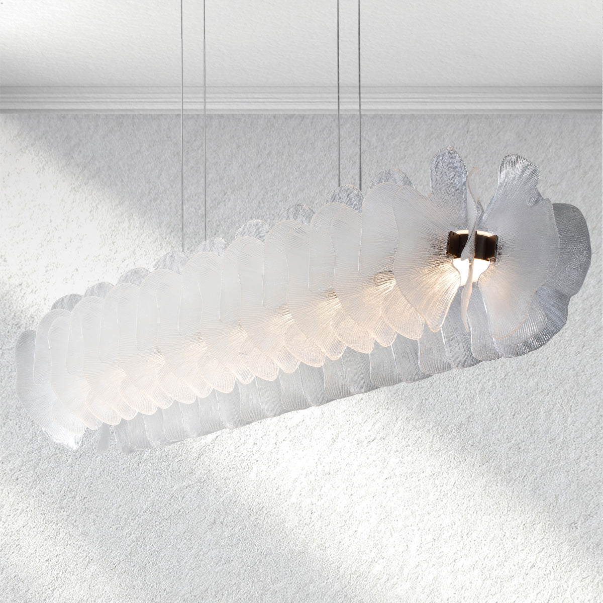 Lumahauscc Jellyfish Rectangular Chandelier