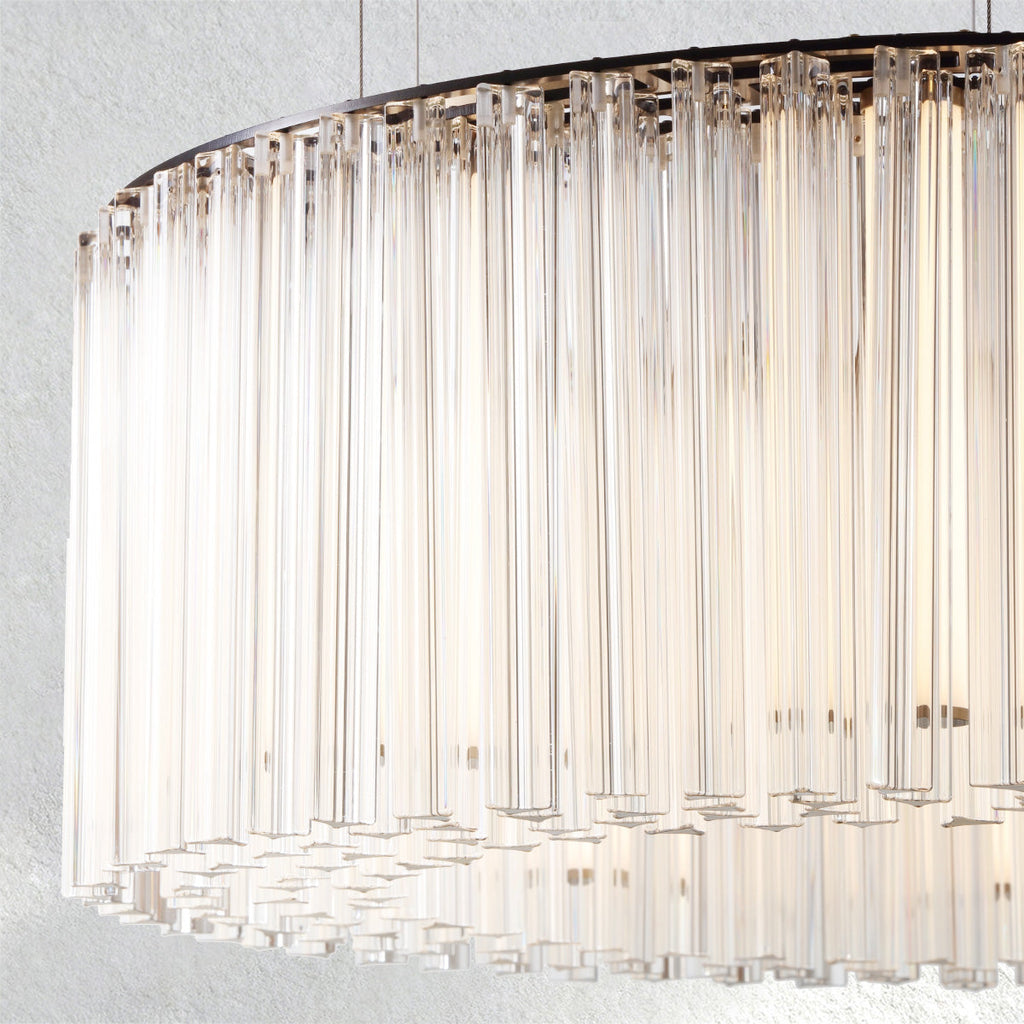 Lumahausco Rainfall Round Chandelier