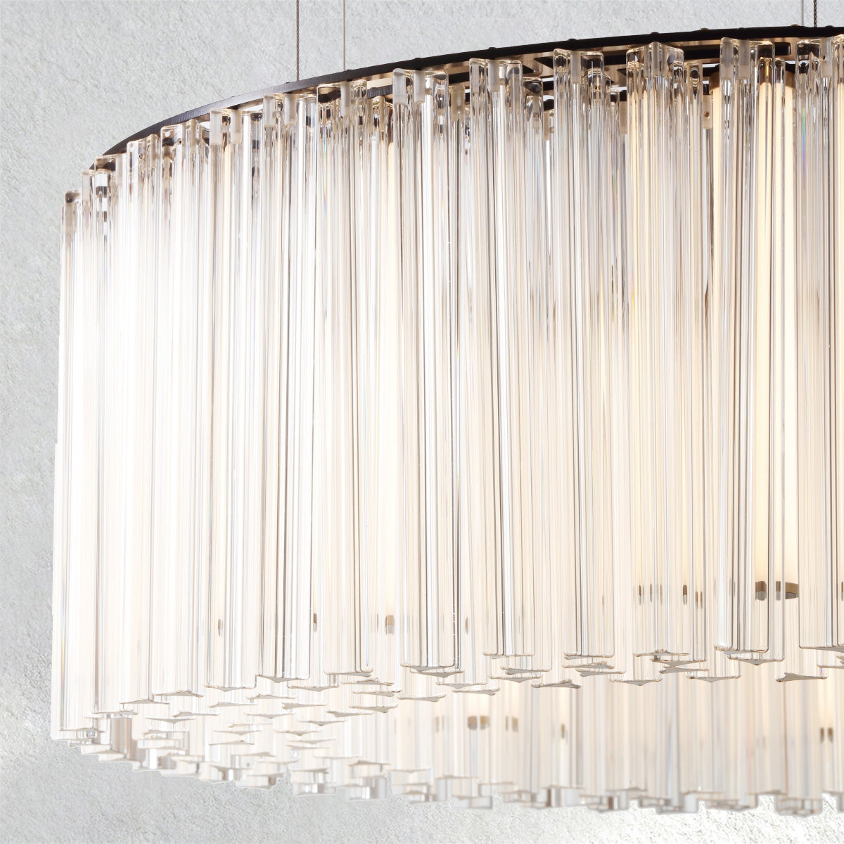 Lumahausco Rainfall Round Chandelier