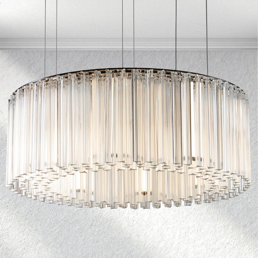 Lumahausco Rainfall Round Chandelier