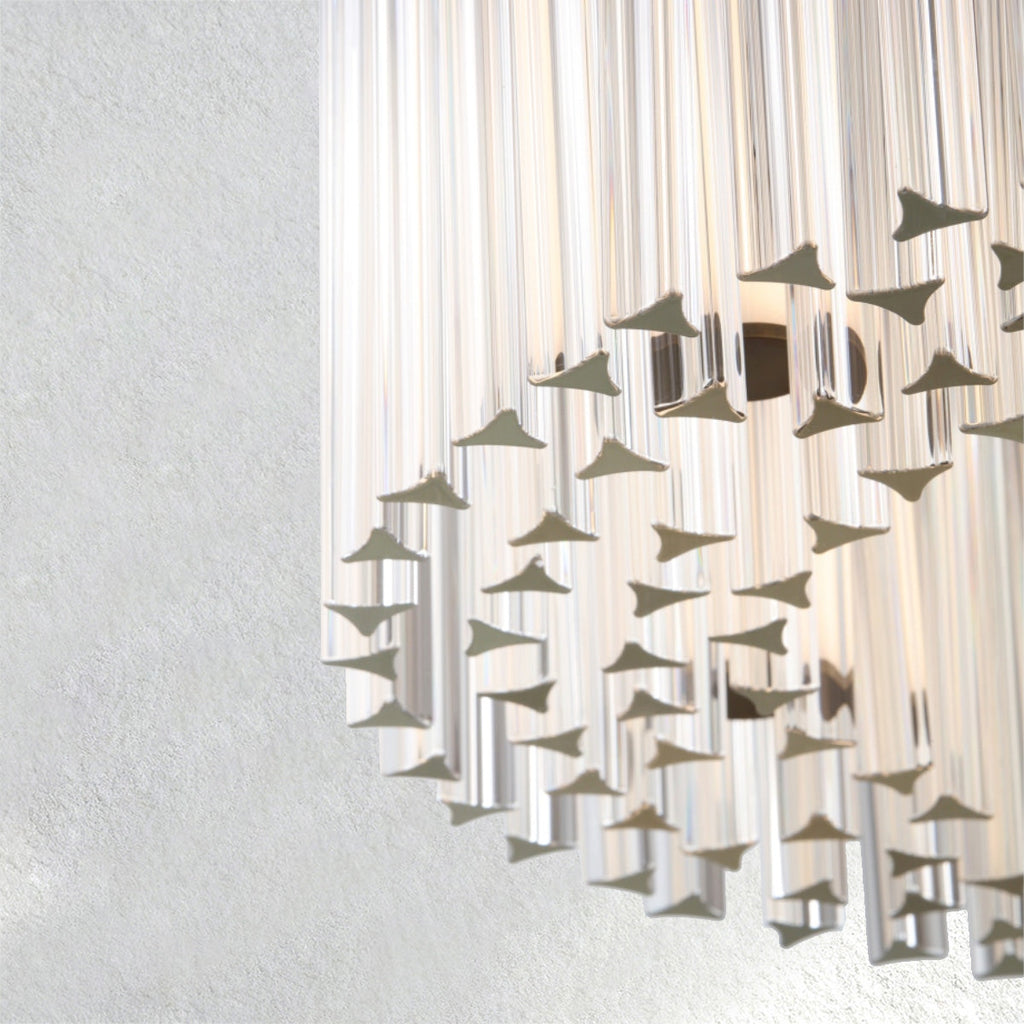 Lumahausco Rainfall Round Chandelier