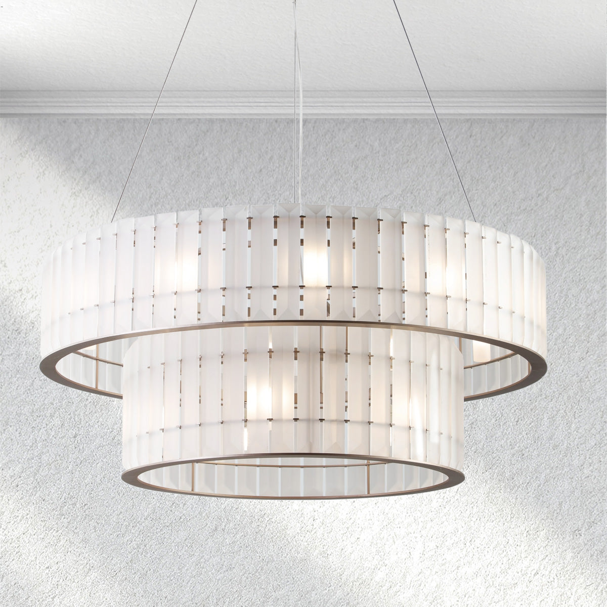 Lumahausco Parallel Round Chandelier