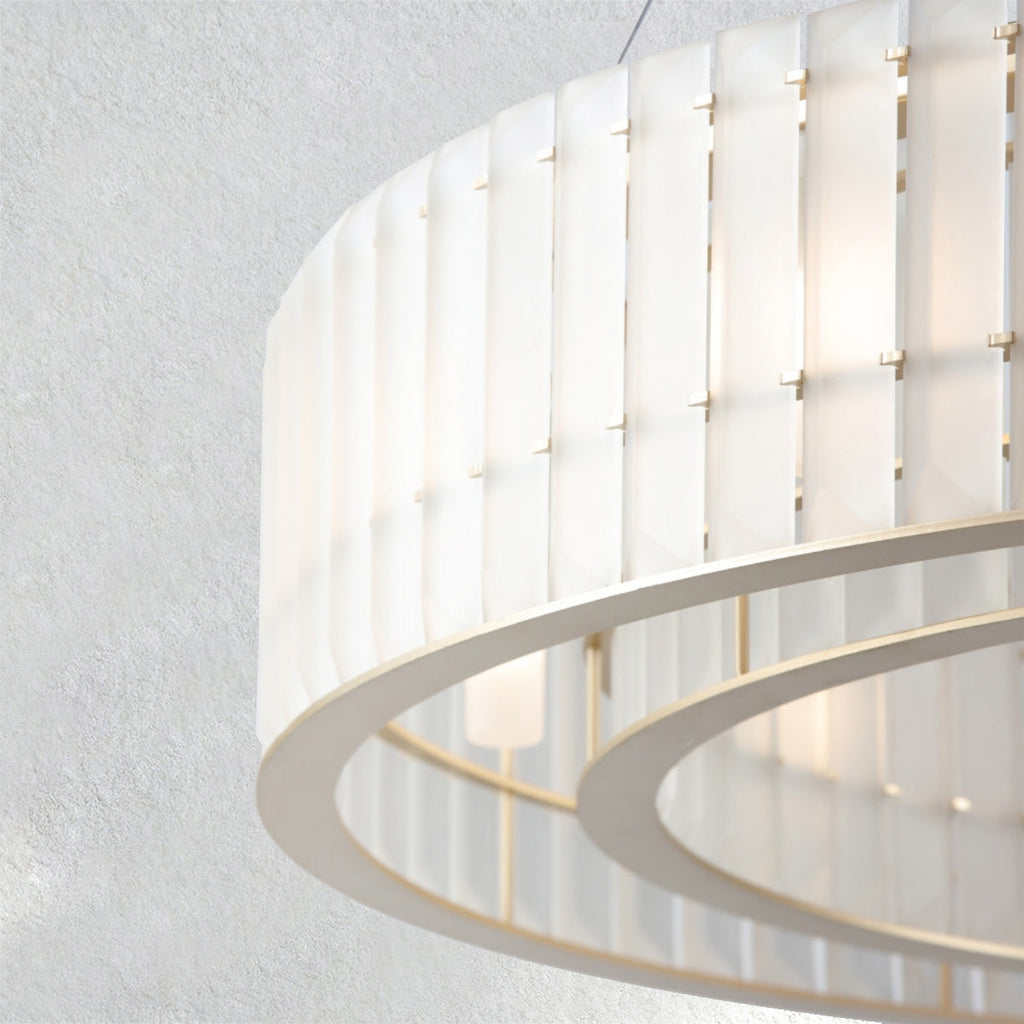 Lumahausco Parallel Round Chandelier