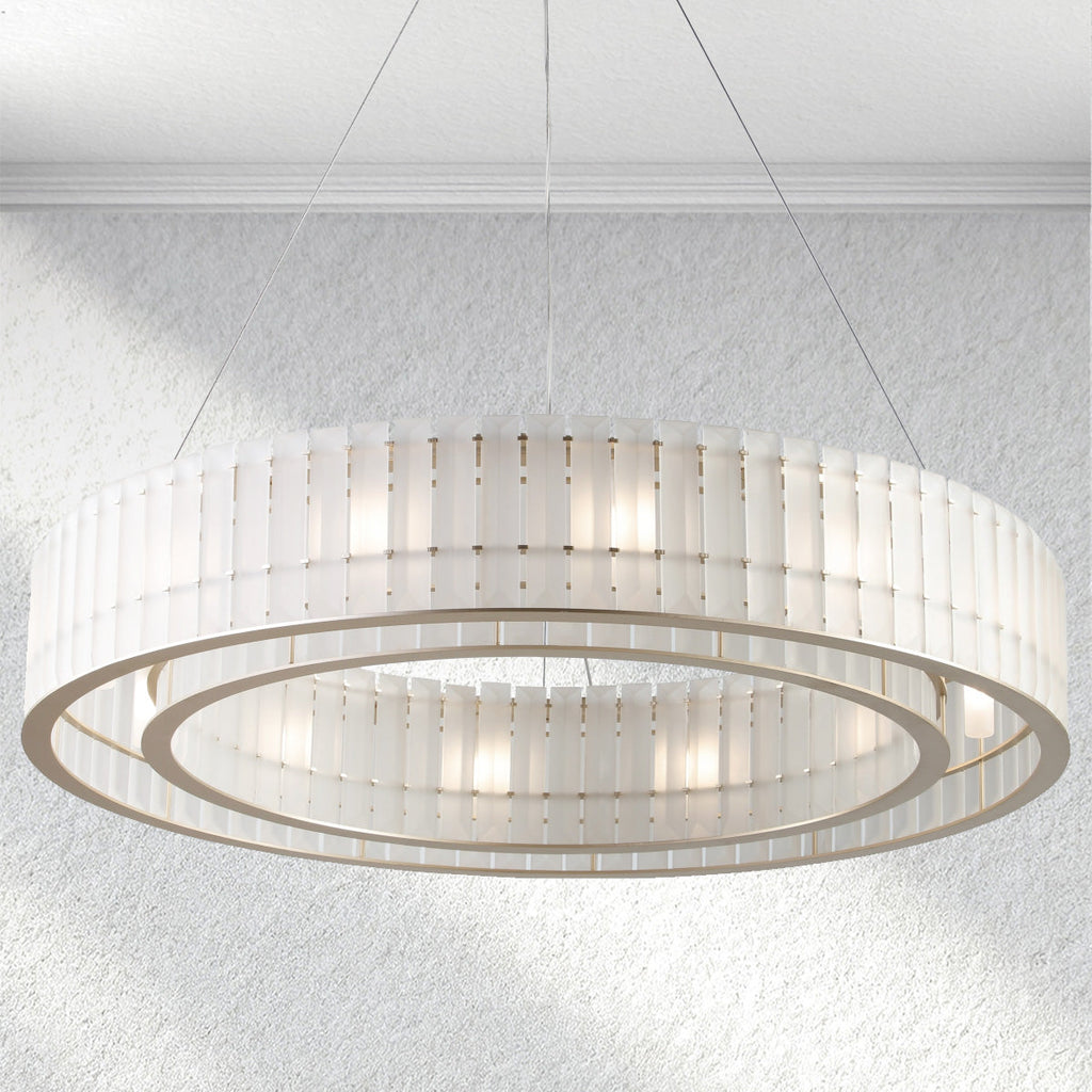 Lumahauscc Parallel Round Chandelier