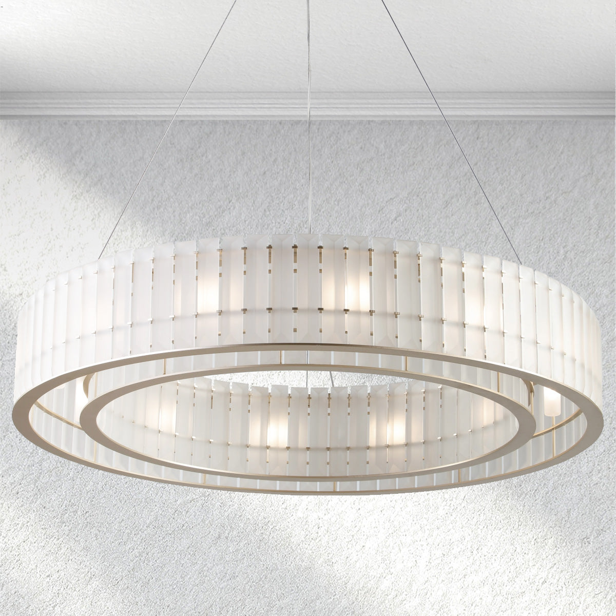Lumahauscc Parallel Round Chandelier