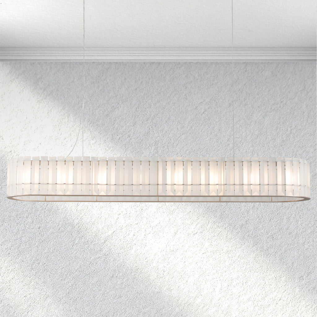 Lumahauscc Parallel Rectangular Chandelier