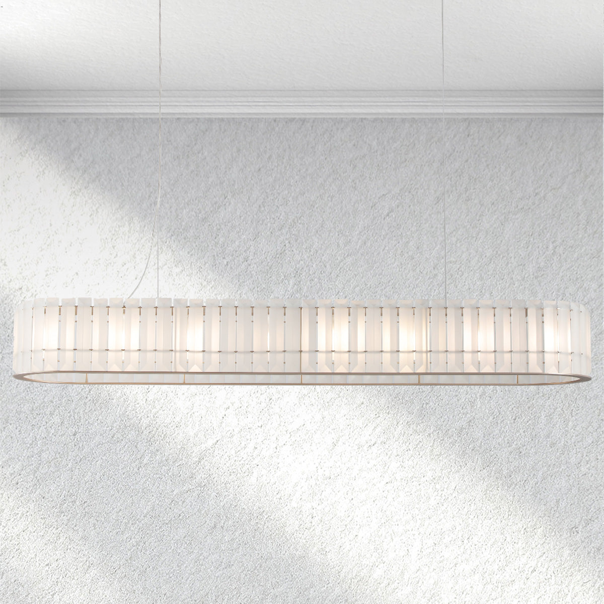 Lumahauscc Parallel Rectangular Chandelier
