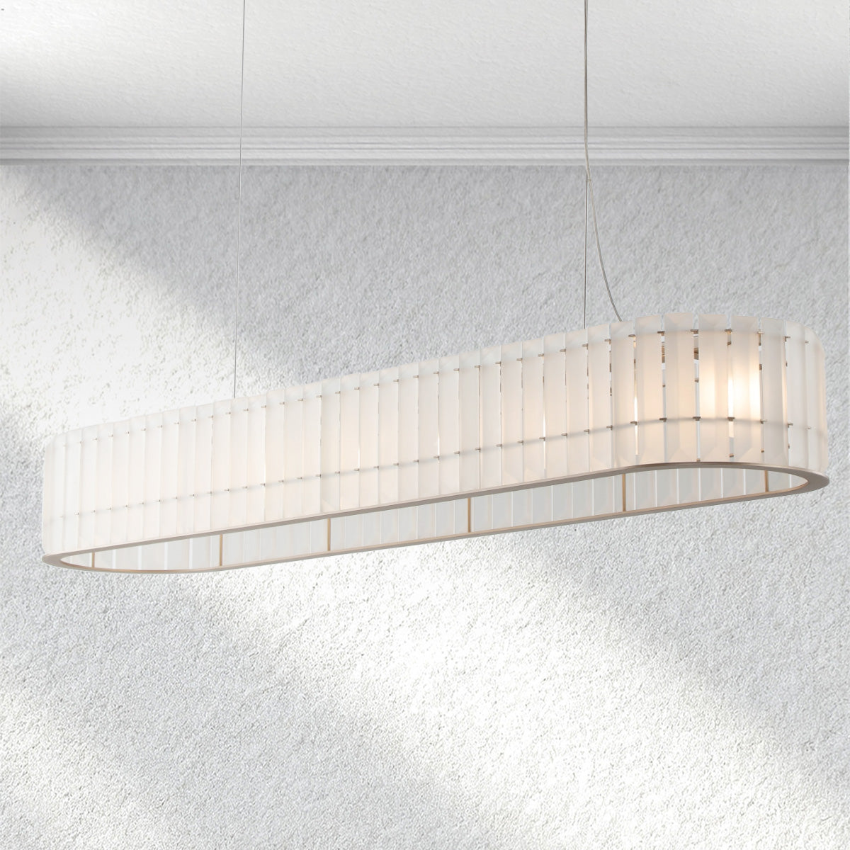 Lumahausco Parallel Rectangular Chandelier
