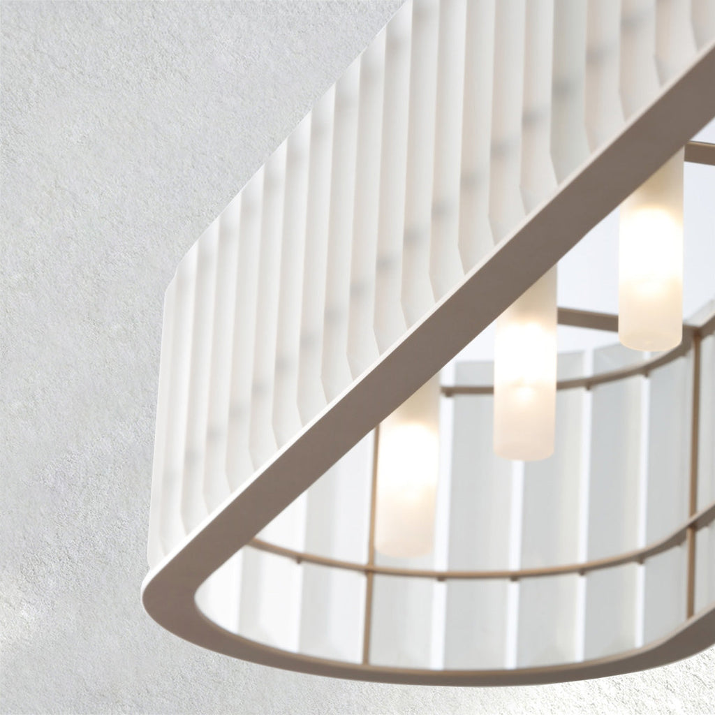 Lumahauscc Parallel Rectangular Chandelier